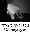 EDUC 343/543 home page