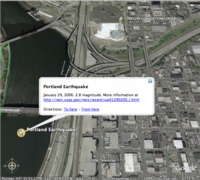 Portland earthquake