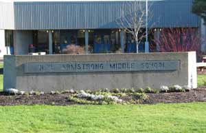 Photo of NAMS, click for link to school web site
