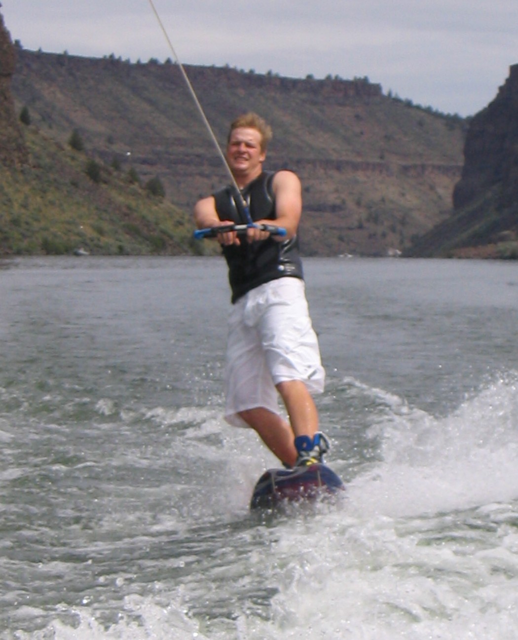 Scott wakeboarding