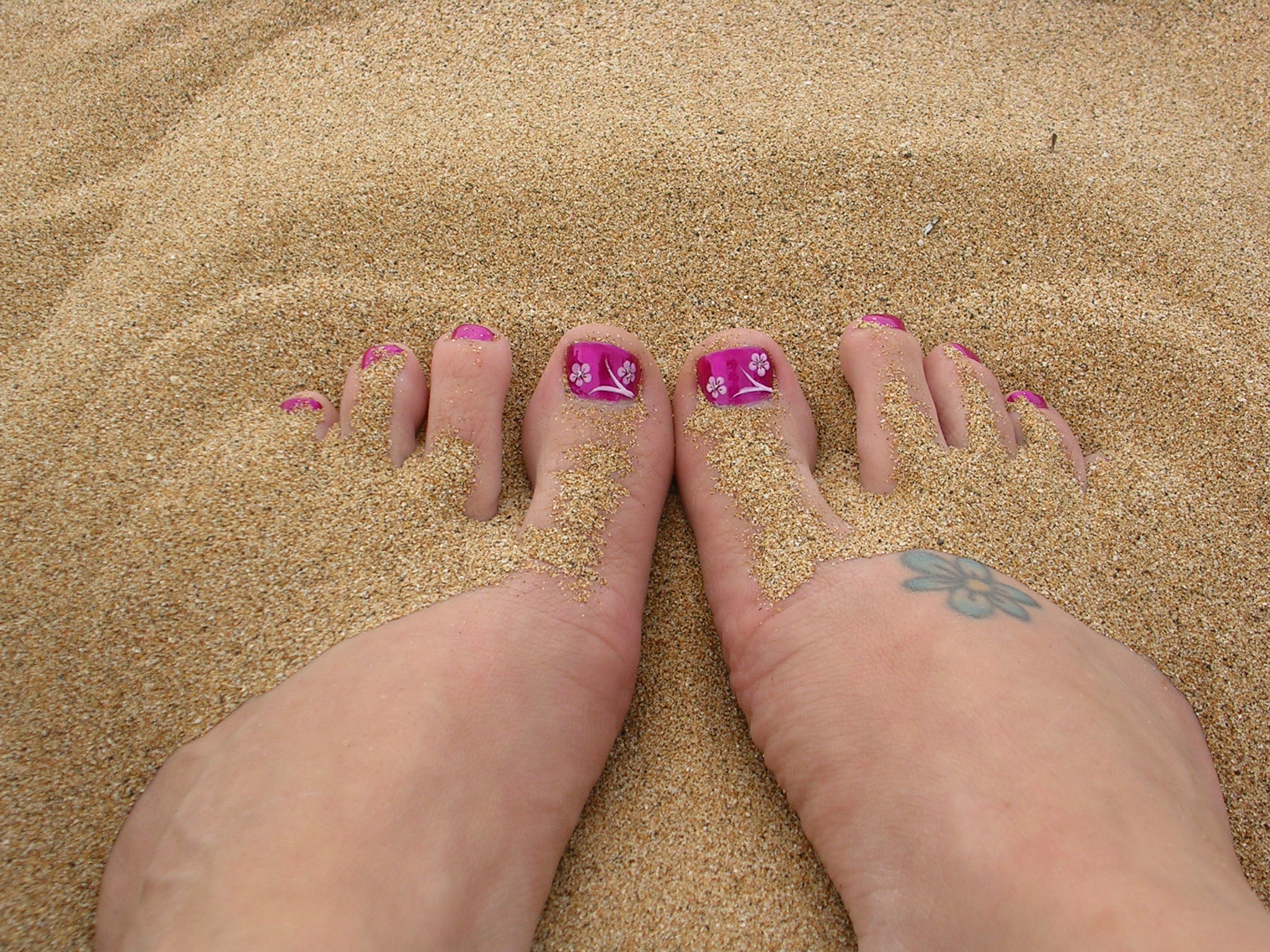 My Feet in the Hawaiian Sand