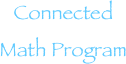 Connected Math Program