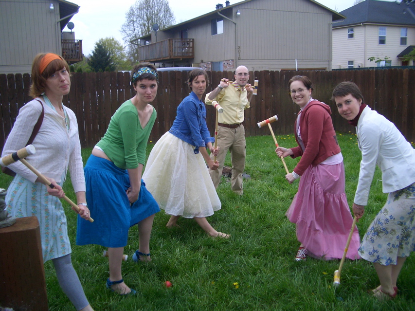 Easter Croquet