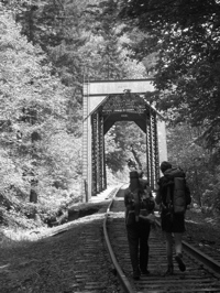 Backpacking trip on the Salmonberry creek railroad