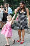 My cousin's other daughter and I dancing.