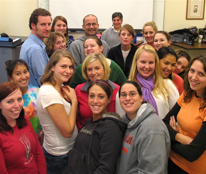 My whole cohort in a "box."