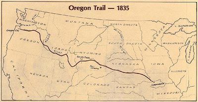 The Oregon Trail - 1835