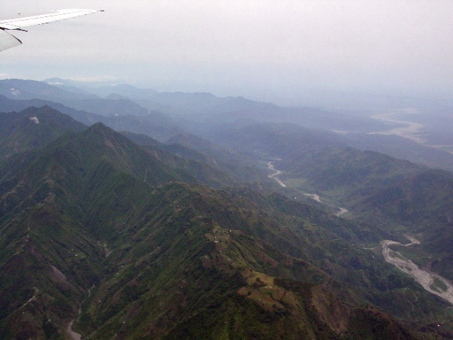 Flying into Kathmandu the view of the gorges and rivers was wonderfully enticing.