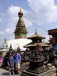 A proliferation of stupas and offereings that blended hindu and buddhist traditions was very interesting