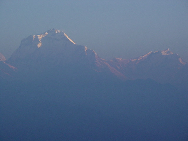 The first rays of light on one of the worlds tallest mountains was a peak experience