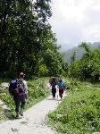 Some of the local Nepalis on the trail