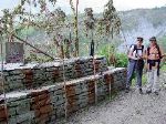 Every so often there were special resting stops or sacred sites along the trails.