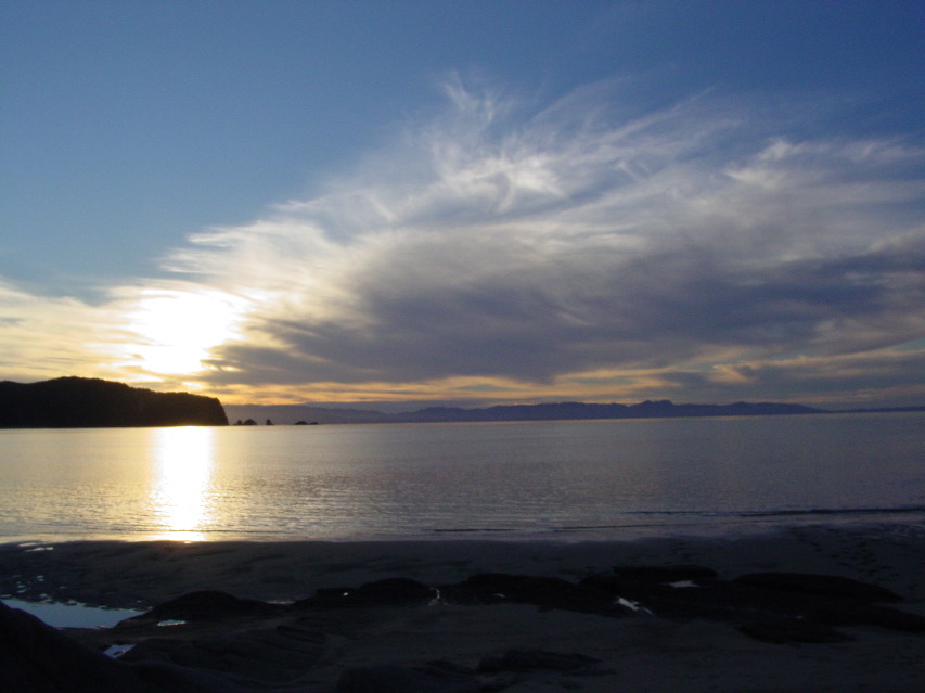 Sunset on the bay