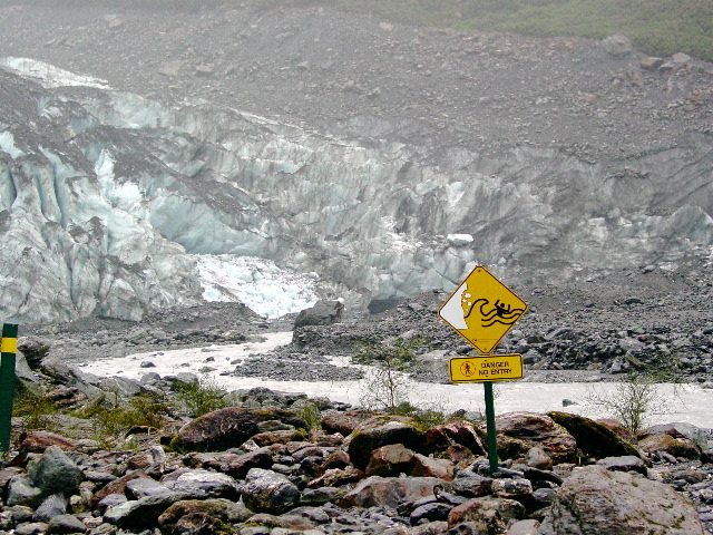 Glacier Signage