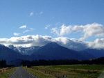 Approaching the Southern Alps